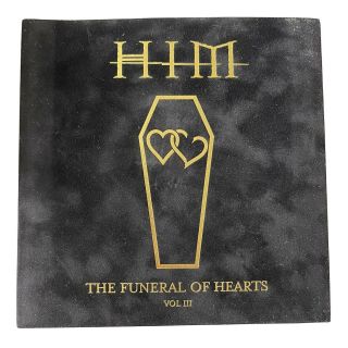 Him - The Funeral Of Hearts Vol Iii 7 " Limited Vinyl Velvet Sleeve Rare