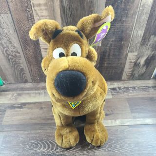 Cartoon Network Talking Scooby Doo Plush 14 " Hanna - Barbera Equity Toys