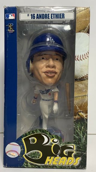 Ms Andre Ethier 16 Dodgers Forever Collectibles Big Heads Player Bobble Head