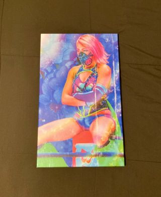 Hana Kimura Stardom Wrestling Canvas Art 16”x 24” Rare Artwork