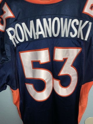 Authentic Nike ProLine Bill Romanowski Denver Broncos Jersey Size - 52 2