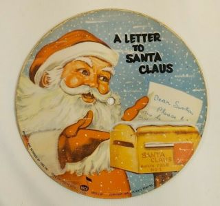 1949 Voco Record Letter To Santa Come All Ye Faithful Voco Orchestra Voco Choir