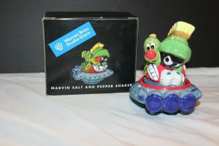 Warner Bros Studio Store Marvin The Martian & K - 9 Salt & Pepper Shakers