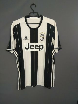 Juventus Jersey 2016 2017 Home Size Xl Shirt Soccer Adidas Ai6241 Ig93