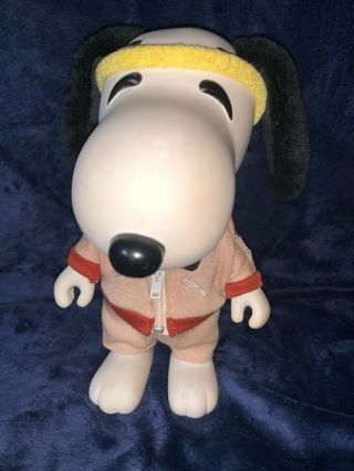 Peanuts Snoopy 1966 United Feature Syndicate Figure Another Determined Jogger