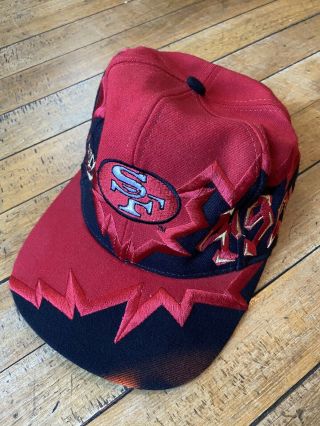 Drew Pearson San Fransisco 49ers Nfl Snapback Hat Cap Graffiti Rare