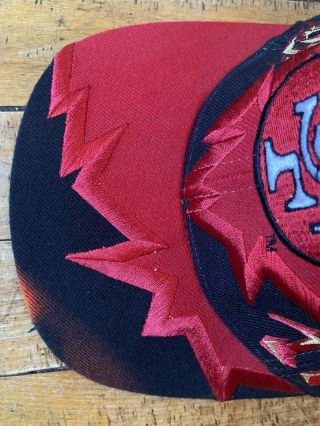 Drew Pearson San Fransisco 49ers NFL Snapback Hat Cap Graffiti Rare 2