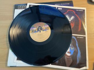 Kiss Gene Simmons Solo Vinyl W/ Poster - 1978 - Ex Cond 3