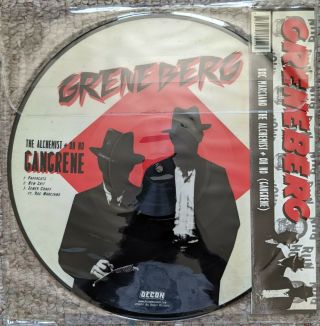 The Alchemist,  Oh No & Roc Marciano Greneberg Picture Disc Vinyl Gangrene