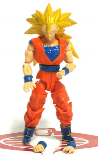 Dragon Ball Z Gt Action Figure Bootleg Ko Ultimate Figure Like Ssj3 Goku 5 Inch