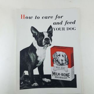 Milk - Bone Dog Biscuit - How To Care For And Feed Your Dog Does Not Apply Does No
