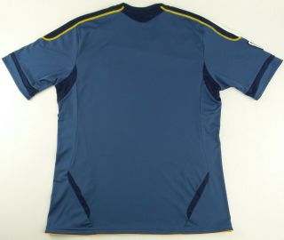 Authentic Adidas 2012 MLS LA Galaxy Soccer Jersey Size Men ' s XL 3