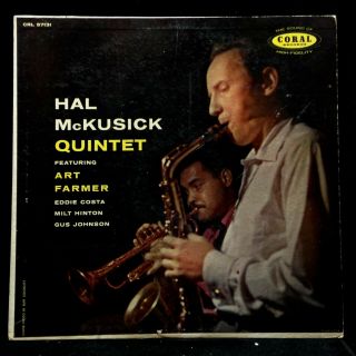 Hal Mckusick Quintet - Featuring Art Farmer - Coral 57131 - Mono Orig Small Labels Dg