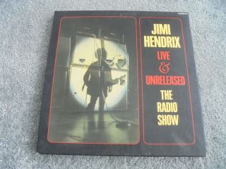 Jimi Hendrix - Live & Unreleased The Radio Show 1989 Uk 5 X Lp Boxed Set
