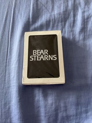 Bear Stearns Playing Cards