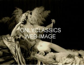 Alfred Cheney Johnston Mistiful Art Deco Beauty Print Sexy Ziegfeld Follies Girl