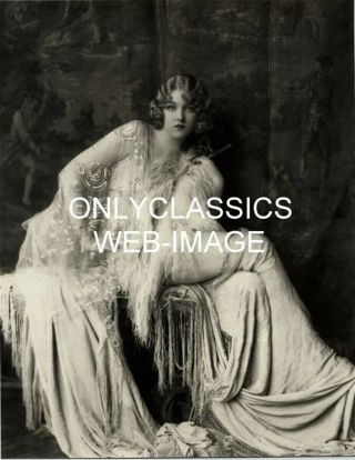 1927 Sexy Gladys Glad Pinup Photo Alfred Johnston Ziegfeld Follies Girl Art Deco