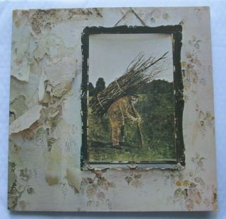 Led Zeppelin Iv Untitled Oz Atlantic Jimmy Page Robert Plant John Bonham 1971 Nm