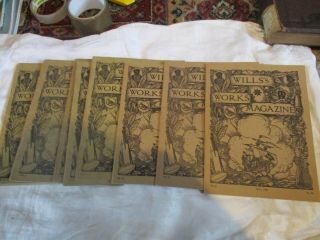 Ten Issues Of Wills Magazines 1920s - 1940s W D & H O Wills Cigarette Manu
