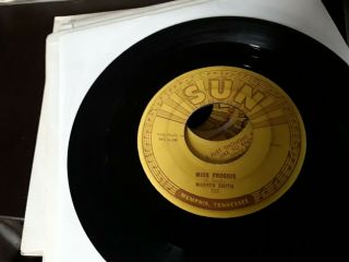 Rockabilly Warren Smith Miss Froggie 45 Record Sun 268 1957 Rock N Ruby Elvis