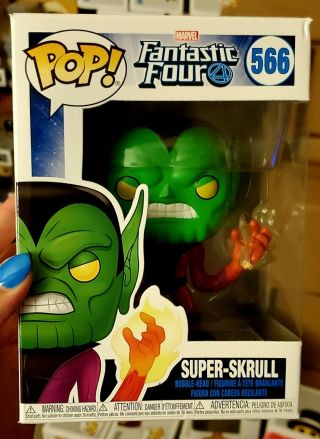 Funko Pop Skrull 566 Fantastic Four Marvel