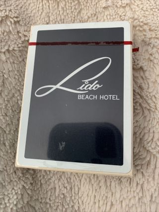 Deck Of Cards,  Lido Beach Hotel,  Long Island,  Ny,  Old But As Never Opened
