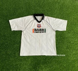 Ayr 2001 2002 Home Football Soccer Shirt Jersey Trikot Rare Men Vintage