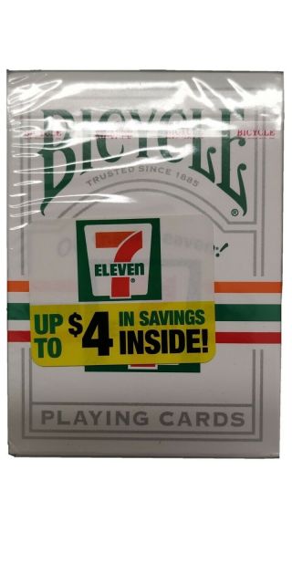 Bicycle 7 - Eleven Playing Cards Up To $4.  00 In Savings 2018 Edition