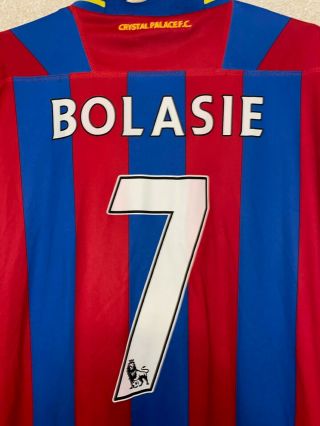 Crystal Palace Home football shirt 2014 - 2015 7 Bolasie jersey 2