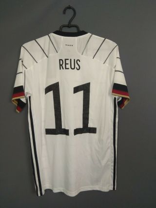 Reus Germany Jersey 2020 Home Medium Shirt Soccer Football Adidas Eh6105 Ig93