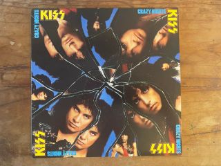 Kiss: " Crazy Nights " 1987 Us Vinyl - Mercury 8326261 -