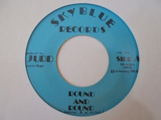 Judd Round And Round Sky Blue Private Aor Modern Soul,  Dope 45 Hear