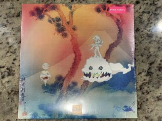 Kids See Ghosts Kanye West Limited Exclusive Translucent Pink Colored Vinyl Lp