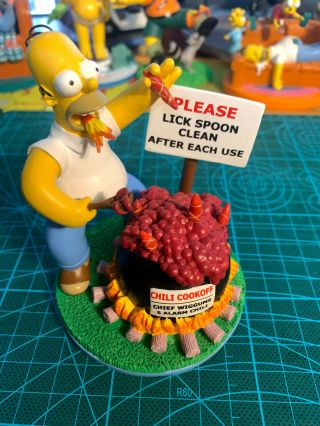The Simpsons: Hamilton - Misadventures Of Homer " Hot Stuff " No Box