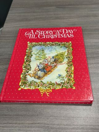 1989 A Story A Day Til Christmas Current Book Nan Roloff A9