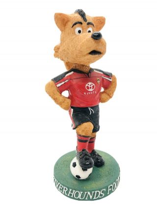 Pittsburgh Riverhounds Football Club Sga Bobble Soccer Mascot Bobble Head