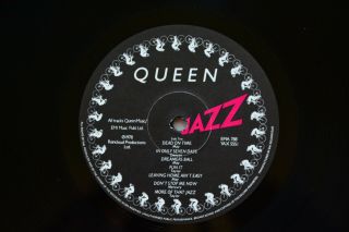 Queen Jazz EMI Records EMA - 788 UK First Press freddie mercury Vinyl LP 1978 3