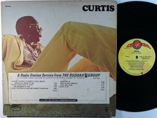 Curtis Mayfield Self - Titled Lp On Curtom Promo