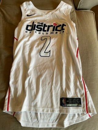 John Wall Wizards Jersey,  City Edition - Size 48 - White - Worn Once