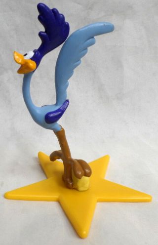 Road Runner Wb Pvc Star Base Toy Looney Tunes Warner Brothers Toons Topper 