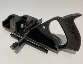 Early Stanley Rule & Level Co.  No.  289 Skew Angle Rabbet Plane Missing Screw