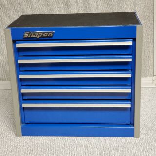 Snap - On Micro Roll Cab Bottom Chest - Mini Tool Box In Blue.