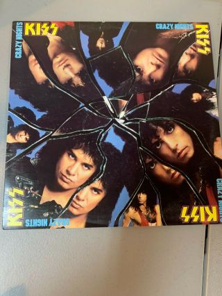 Kiss – Crazy Nights Lp/ Bmg Club/ Mercury R150311 Rare Vinyl