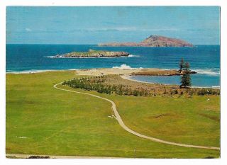 Vintage Australia Postcard - Overlooking Kingston,  Norfolk Island - 1970 