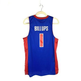 Rare NBA Chauncey Billups Detroit Pistons 1 Swingman Jersey Adidas Sz XL 2