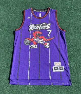 Adidas Nba Toronto Raptors 7 Kyle Lowry Mens Xl Purple Barney Jersey