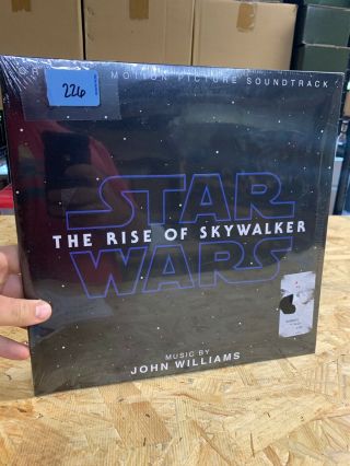 Star Wars The Rise Of Skywalker Limited Edition Blue Double Vinyl Lp Target