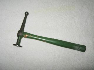 Vintage Herbrand Bf - 1 Auto Body Long Ball - End Finishing Hammer - Usa