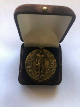 Rare 1st World Junior Athletics Championships I.  A.  A.  F.  Athens 1986 Bronze Medal