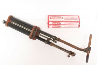 Antique Mid - States 9000 Arc Torch Welding Carbon Copper Stick Welding